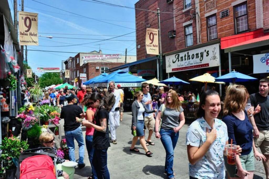 Italian Casetta In Thee Italian Market South Philly Apartment Philadelphia Exterior photo